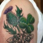 100 Thistle Tattoo Designs with Meaning